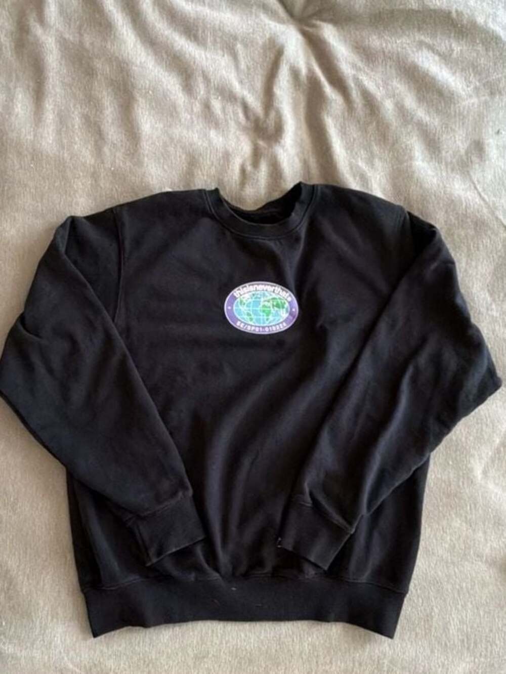 thisisneverthat Worldwide Graphic Sweatshirt Black